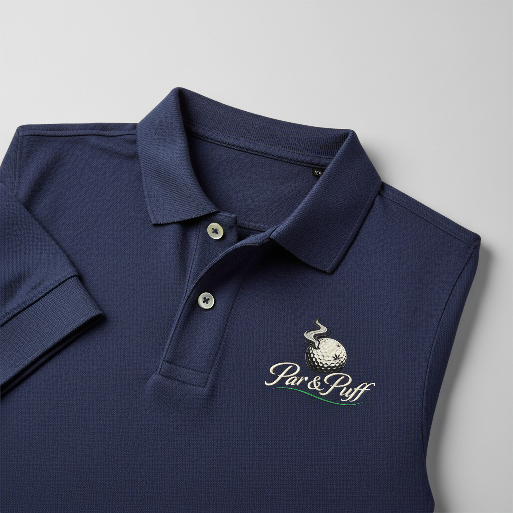 Par & Puff Logo Polo